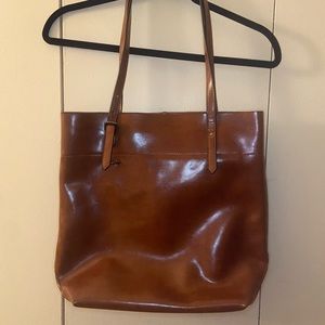 Brown Leather Tote